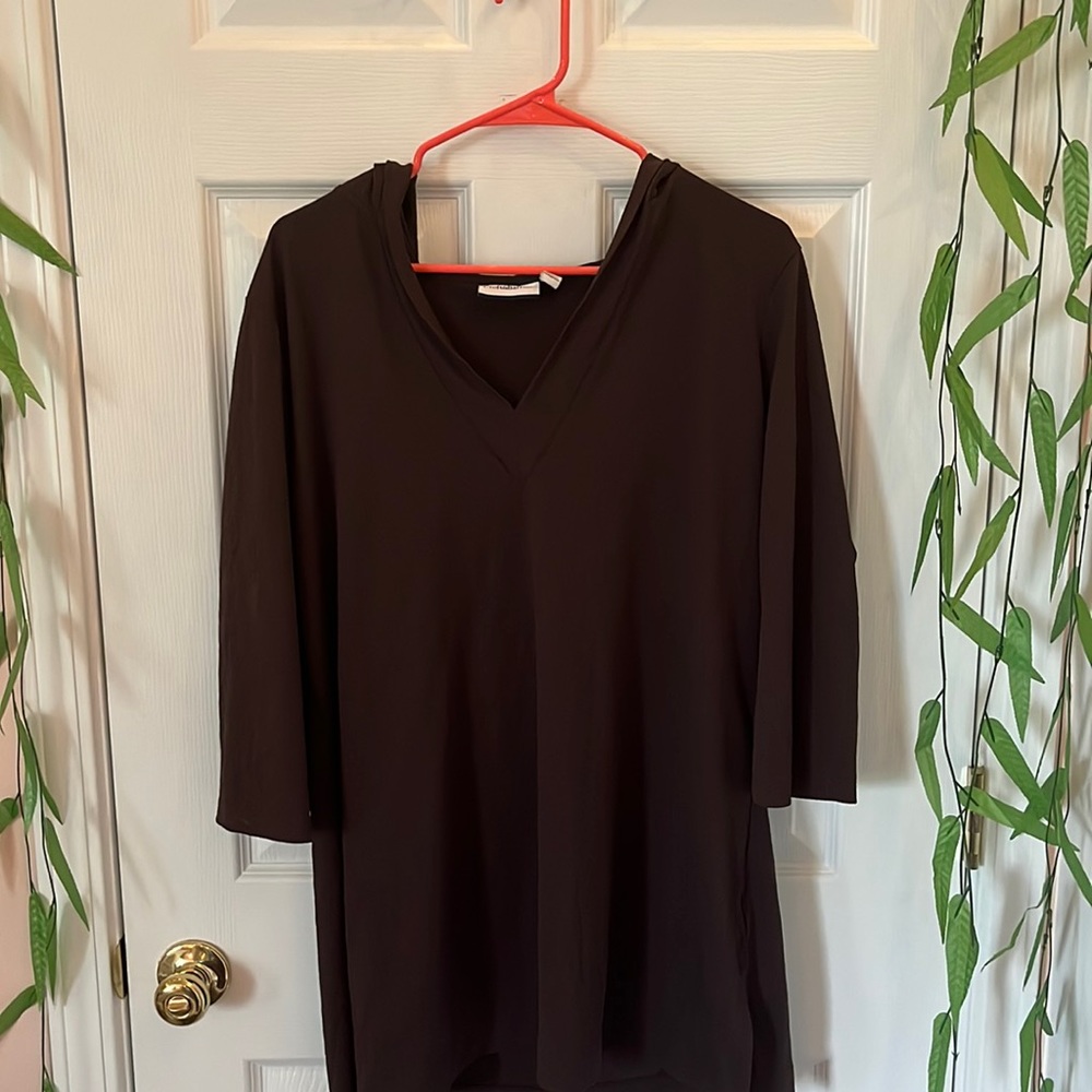 Brown Croft & Barrow swim coverup- Barely worn!